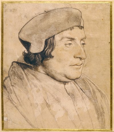 Portrait of a Scholar or Cleric by Hans Holbein